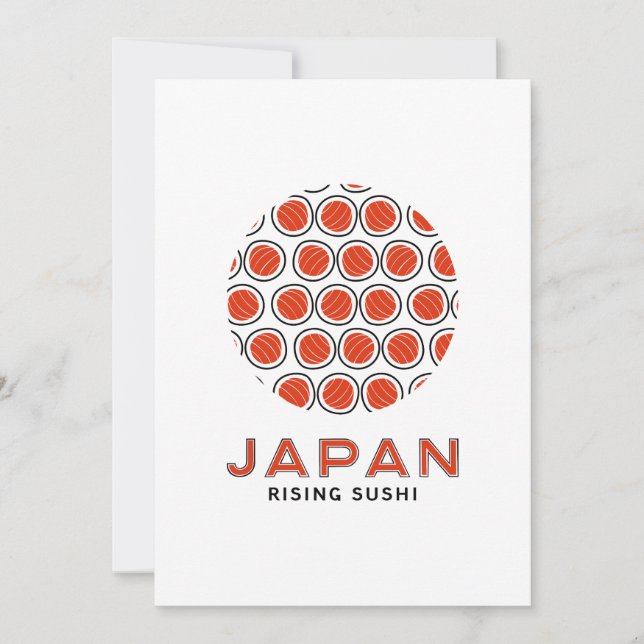 Convites Ascensão Sushi (Frente)