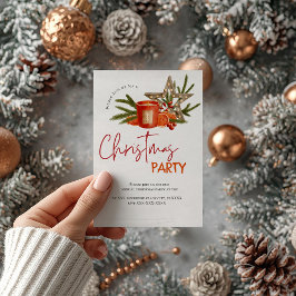 Convites Assar de Natal da Festa de Férias Bright Baking Sp