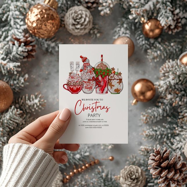 Convites Assar de Natal do Feriado (Criador carregado)