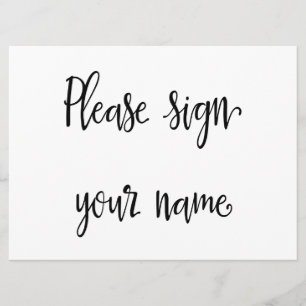 Convites Assinar Seu Nome Sinal De Guestbook De Casamento
