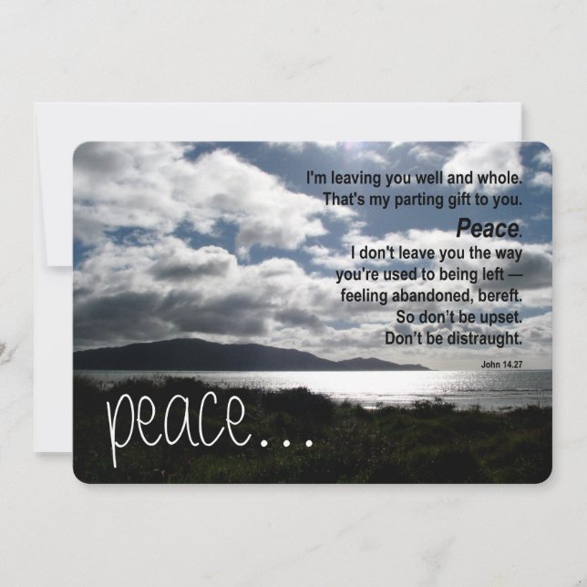 Convites Assinatura: Matte 5" x 7", envelopes brancos padrã (Frente)