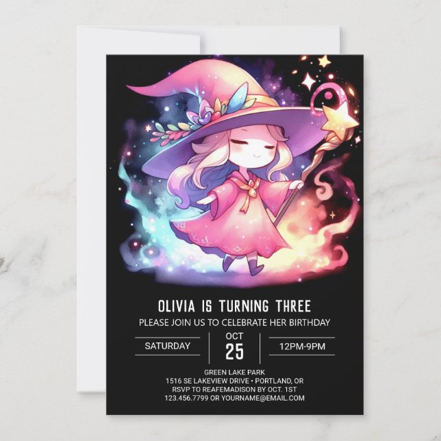 Convites Assistente de Fantasia Divertida - Aniversário (Frente)
