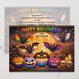 Convites Assombrado e Orgulhoso com Orgulho 🎃
