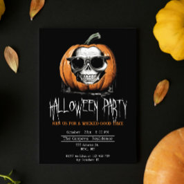 Convites Assombrando Jack O' Lanterna Capturando Halloween