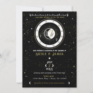 Convites Astrologia Personalizada Zodíaco Seu Signo de Vênu