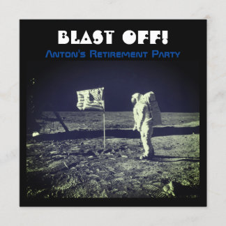 Convites Astronauta de Pouso Espacial Caminhada na Lua