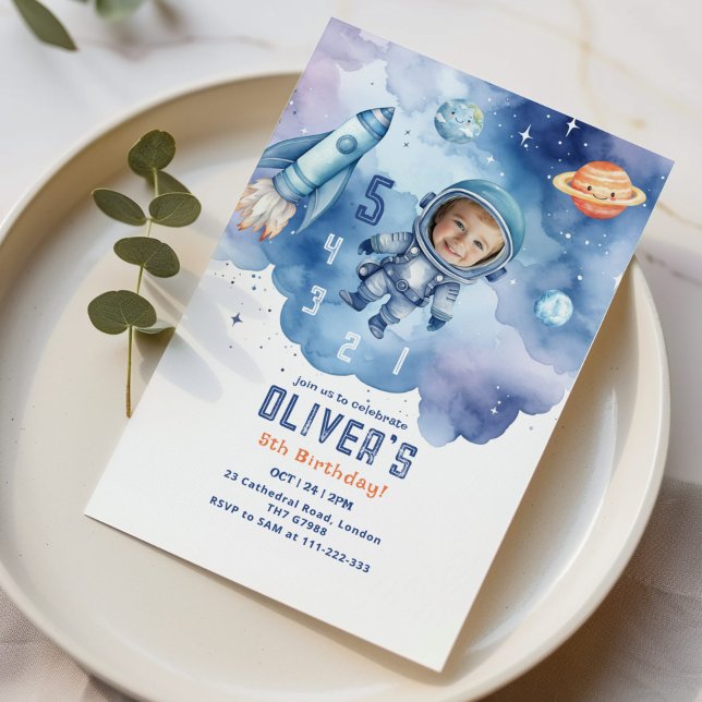 Convites Astronauta do Espaço Exterior - Foto de 5 de anive (Criador carregado)