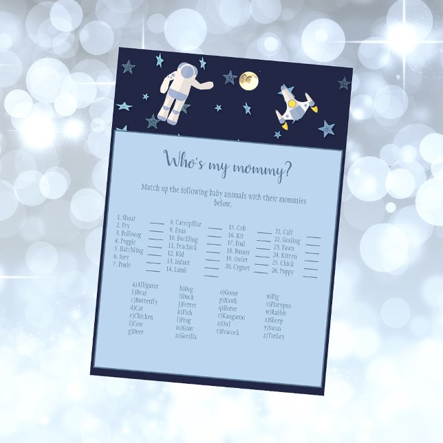 Convites Astronauta do Espaço Exterior que é o Jogo da Mamã (Criador carregado)