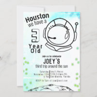 Astronauta Space Neon Birthday