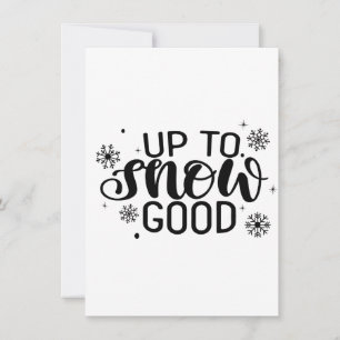 Convites Até Neve Boa Piada Natal Inverno Floco de Neve
