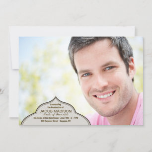 Convites Até O Ponto Anúncio/Convite De Graduação De Fo