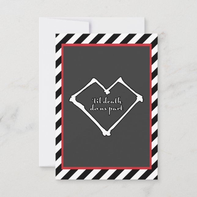 Convites até que a morte nos separe (Frente)