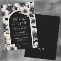 Até que a Morte nos Separe Casamento de Flores Pre