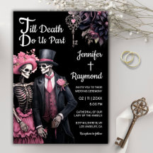 Até que a Morte nos Separe | Casamento Gótico de E