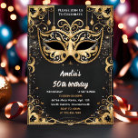 Convites Até Tutu Black Dourado Chic Mascarada 50º aniversá<br><div class="desc">Entra numa noite de elegância com o nosso "Até o Tutu Black Dourado Chic Mascarada 50º Aniversário!" Esse sofisticado design estabelece a palco de uma celebração cheia de prazer no eterno, combinando a riqueza do preto com o ouro. Os detalhes do tutu e do mascarada de chic prometem uma noite...</div>