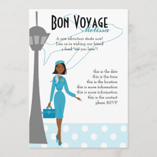 Convites Atendedor de Voo Fabuloso