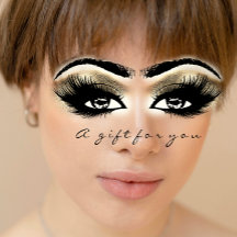 Ativação da Extensão de Lash Branco Dourada do Cer