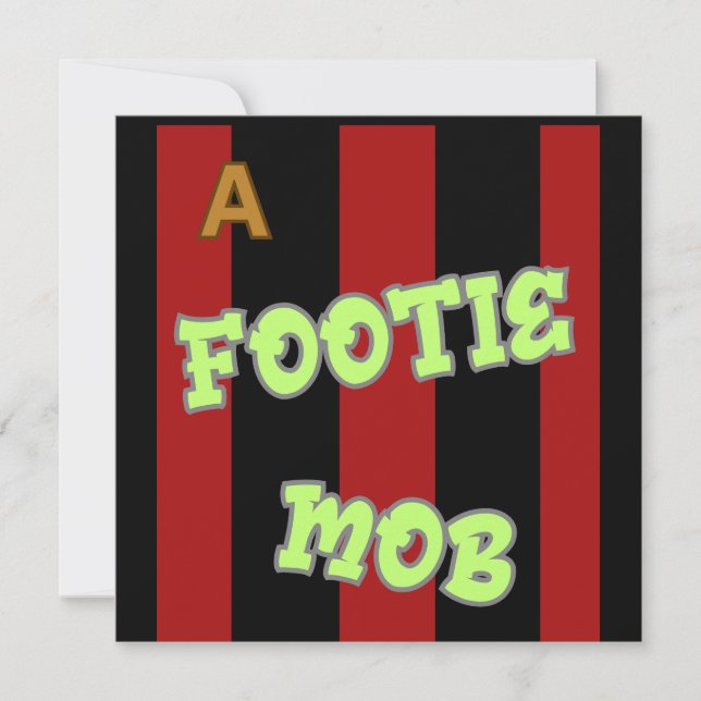 Convites Atlanta Footie Mob United MLS Fans (Frente)