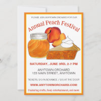 Atlanta Georgia GA Peach Enlatado Peaches Pie