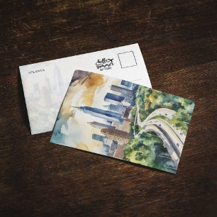 Convites Atlanta Georgia Watercolor