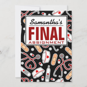 Convites Atribuição Final do Grupo de Reforma de Enfermeiro