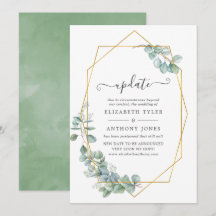 Atualização de Casamento Eucalyptus Geométrico em