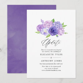 Convites Atualização de casamento floral em aquarela ultra 