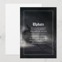 Atualização de Casamento Gótico do Halloween