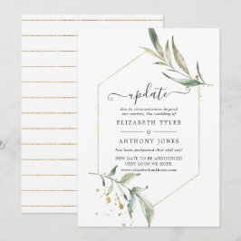 Convites Atualização Geométrica do Casamento Genético Simpl