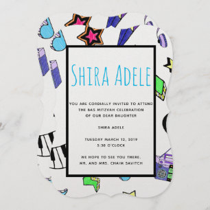 Convites Aumente a música