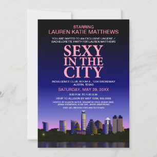 Convites Austin Texas Bachelorette Movie Poster