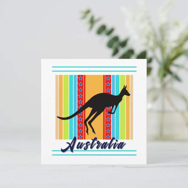 Convites Austrália (Em pé/Frente)