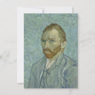 Convites Autorretrato de Vincent Van Gogh 1889