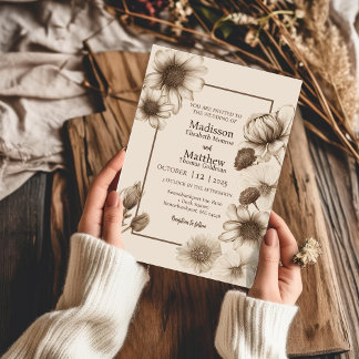 Convites Autumn Elegance Wedding