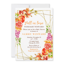 Autumn Fall Harvest Baby Shower