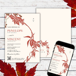 Convites Autumn Wedding