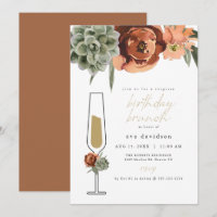 AVA Terracotta Succulent Birthday Brunch