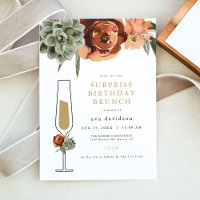 AVA Terracotta Succulent Surpresa Birthday Brunch