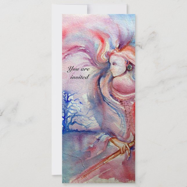 Convites AVALON 2, vermelho gema (Frente)