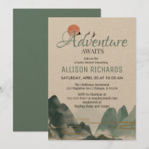 Aventura aguarda chá de fraldas viagem da coreia d