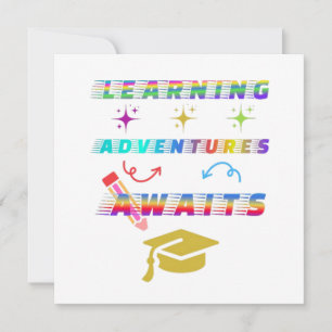 Convites Aventura Aprendendo Aguarda, Primeiro Dia da Escol