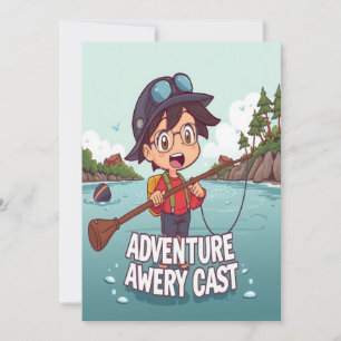 Convites Aventura de Avery Espera
