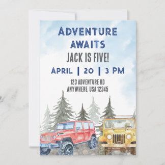 Convites Aventura Espera