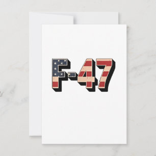 Convites Avião de Combate Oficial F47 Maga F-47 Jato de Caç
