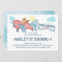 Avião de Esquilo de Aquarela para Cima e Longa Dis