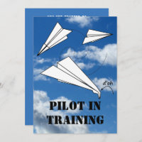 Avião-piloto de aviões-piloto de papel de avião