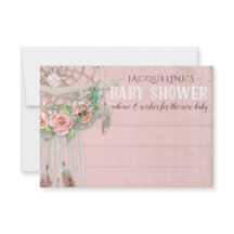 Avisar Chá de fraldas de pena de caçador de sonhos