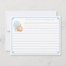 Aviso De Pumpkin De Chá de panela De Queda Para Pl