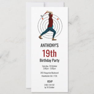 Convites Ax Throwing