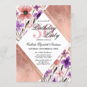 Convites Azeitona de rosa, cor-de-rosa-púrpura, cor-de-rosa